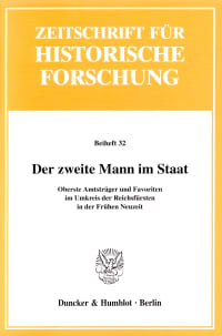 Cover Der zweite Mann im Staat