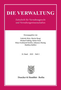 Cover Die Verwaltung (VERW)