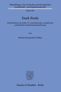 Cover Dark Pools