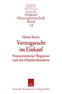 Cover Vertragsrecht im Einkauf