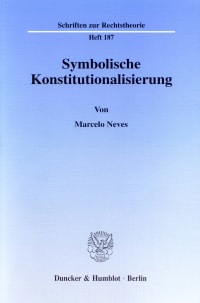 Cover Symbolische Konstitutionalisierung