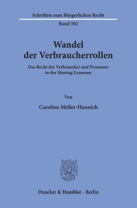 Cover Wandel der Verbraucherrollen