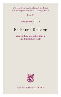 Cover Recht und Religion