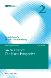 Cover Green Finance: The Macro Perspective