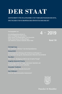 Cover Der Staat (STAAT)