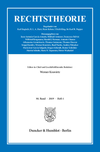 Cover Rechtstheorie (RT)