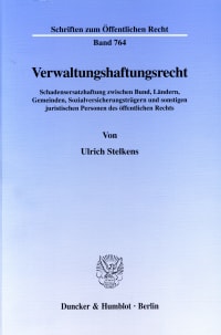 Cover Verwaltungshaftungsrecht