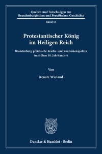 Cover Protestantischer König im Heiligen Reich