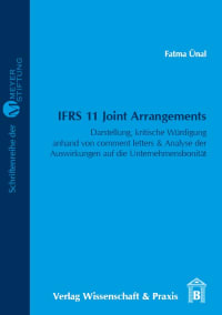 Cover IFRS 11 Joint Arrangements