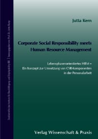 Cover Corporate Social Responsibility meets Human Resource Management