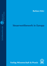 Cover Steuerwettbewerb in Europa