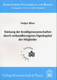 Cover Stärkung der Kreditgenossenschaften durch verbundbezogenes Eigenkapital der Mitglieder