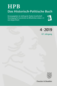 Cover Das Historisch-Politische Buch (HPB)