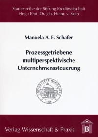 Cover Prozessgetriebene multiperspektivische Unternehmenssteuerung