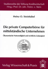 Cover Die private Computerbörse für mittelständische Unternehmen