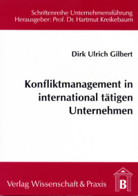 Cover Konfliktmanagement in international tätigen Unternehmen