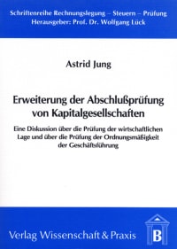 Cover Erweiterung der Abschlussprüfung von Kapitalgesellschaften