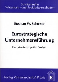 Cover Eurostrategische Unternehmensführung