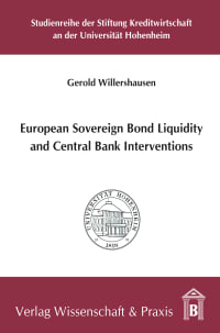 Cover European Sovereign Bond Liquidity and Central Bank Interventions