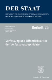 Cover Verfassung und Rechtspolitik: 70 Jahre Grundgesetz