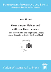 Cover Finanzierung kleiner und mittlerer Unternehmen