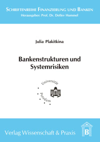 Cover Bankenstrukturen und Systemrisiken