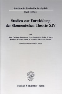 Cover Johann Heinrich von Thünen als Wirtschaftstheoretiker