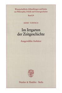 Cover Im Irrgarten der Zeitgeschichte