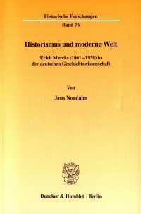 Cover Historismus und moderne Welt