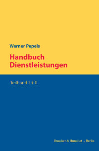 Cover Handbuch Dienstleistungen