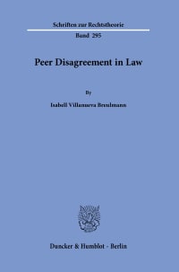 Cover Peer Disagreement in Law