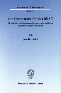 Cover Ein Framework für das DRSC