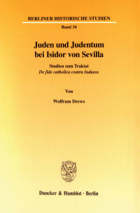 Cover Juden und Judentum bei Isidor von Sevilla