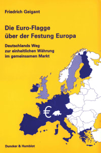 Cover Die Euro-Flagge über der Festung Europa