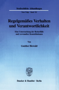 Cover Regelgemäßes Verhalten und Verantwortlichkeit