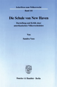 Cover Die Schule von New Haven