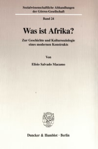 Cover Was ist Afrika?