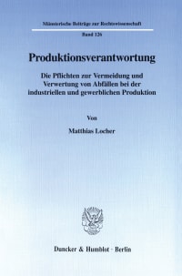 Cover Produktionsverantwortung