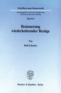 Cover Besteuerung wiederkehrender Bezüge