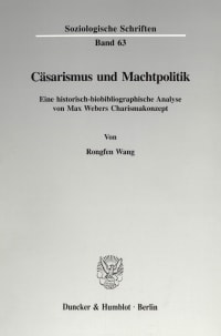 Cover Cäsarismus und Machtpolitik