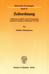 Cover Zeitordnung