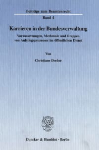 Cover Karrieren in der Bundesverwaltung