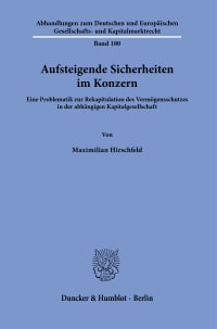 Cover Aufsteigende Sicherheiten im Konzern