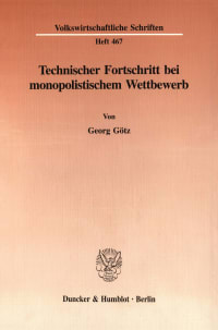 Cover Technischer Fortschritt bei monopolistischem Wettbewerb