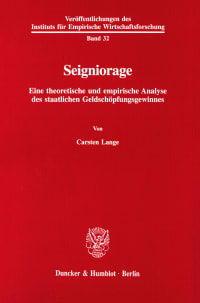 Cover Seigniorage