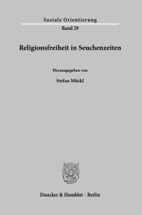 Cover Religionsfreiheit in Seuchenzeiten