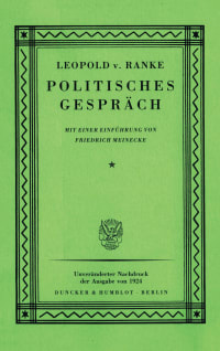 Cover Politisches Gespräch