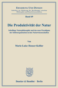 Cover Die Produktivität der Natur