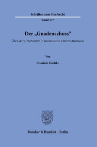 Cover Der »Gnadenschuss«