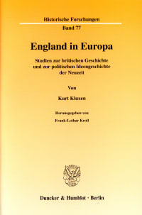 Cover England in Europa